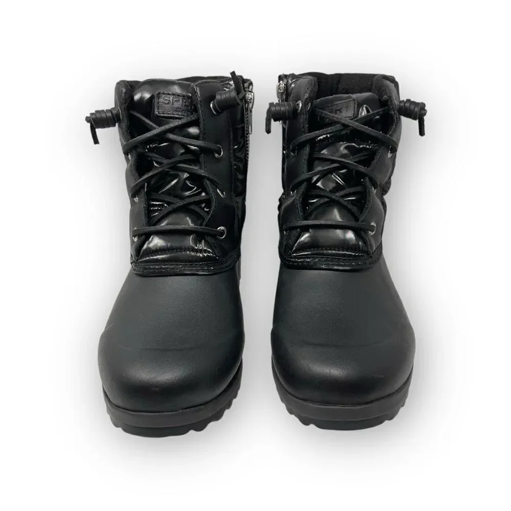 Sperry Maritime Repel Nylon Boot Black Women’s Size 7.5